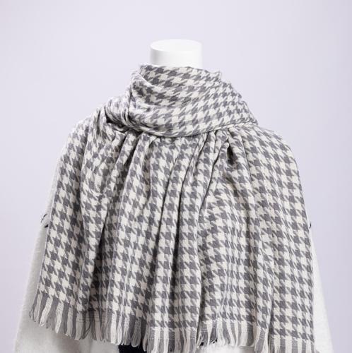 High Quality Winter Warm Scarf Soft Cotton Scarves With Tassel