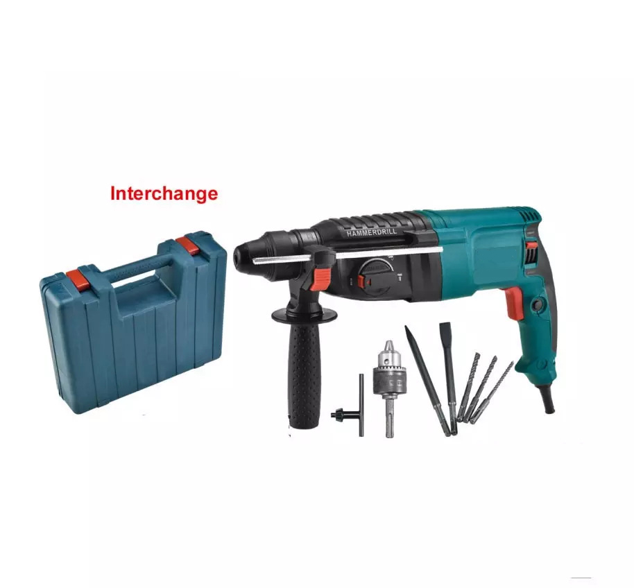 Dual-Function Electric Rotary Hammer 800w Power Tool Cheap Rotary Power Hammer Drills