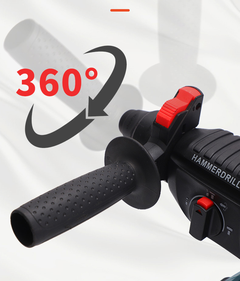 Dual-Function Electric Rotary Hammer 800w Power Tool Cheap Rotary Power Hammer Drills