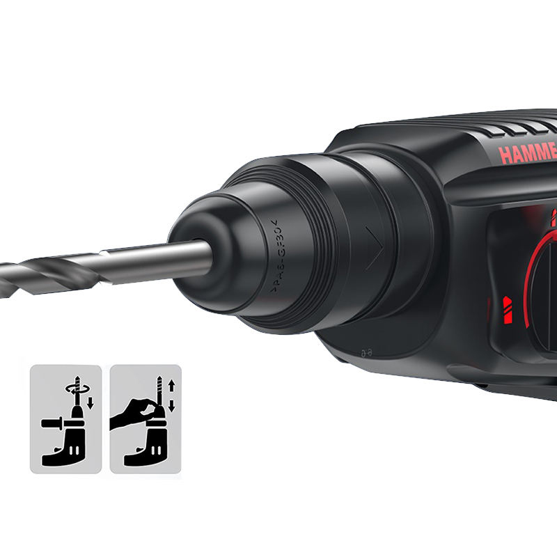 Dual-Function Electric Rotary Hammer 800w Power Tool Cheap Rotary Power Hammer Drills