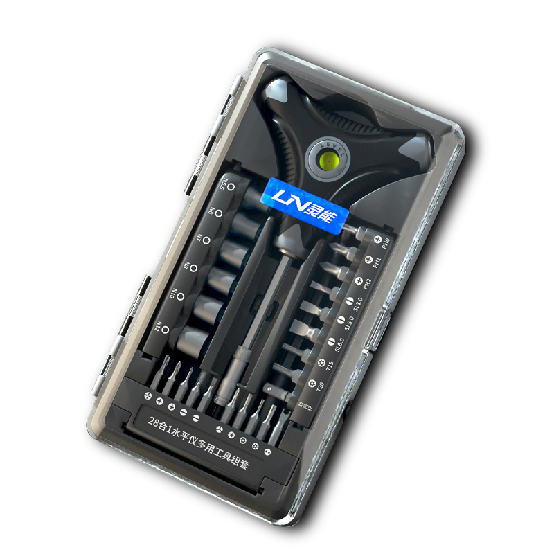 28pcs 6150# S2 Screwdriver Set level instrument set multi-function maintenance tool manual Phone computer screwdriver