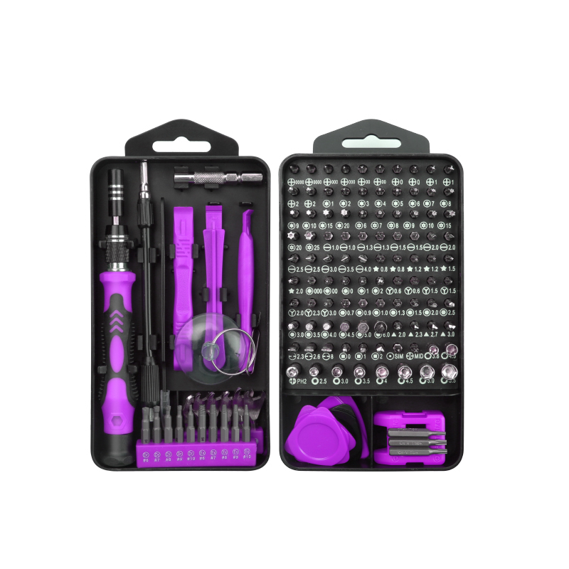 138 in 1 Mobile Phone kit  Screwdriver Set rubber tipped screwdrivers sonic screwdriver