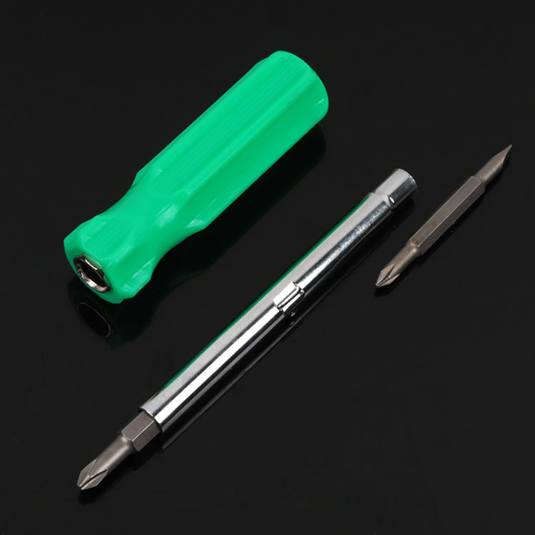 Professional screwdriver cord double head phillips reversible screwdriver flat dual use screwdriver