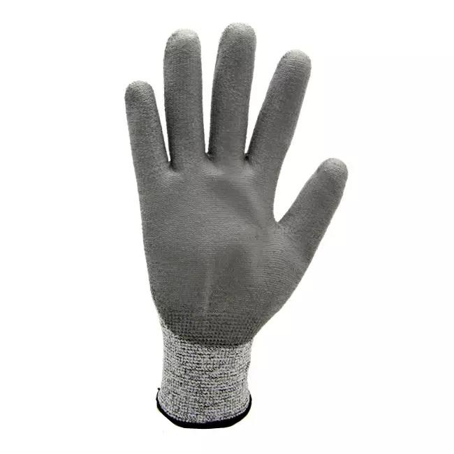 Men Women Work Nylon PU Coated Level 5 Gardening Labour Protective Safety Cut Resistant Gloves