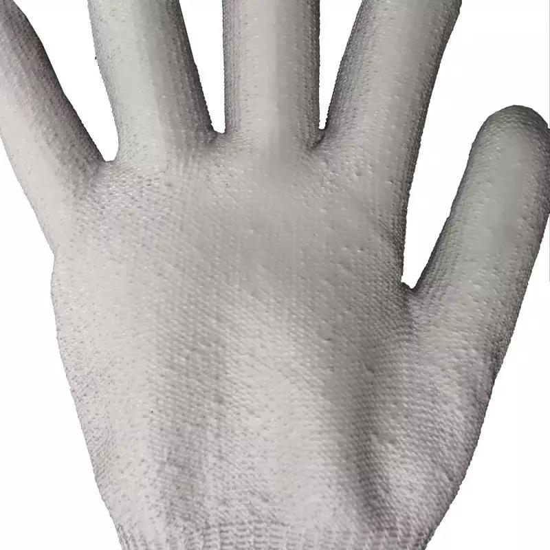 Men Women Work Nylon PU Coated Level 5 Gardening Labour Protective Safety Cut Resistant Gloves