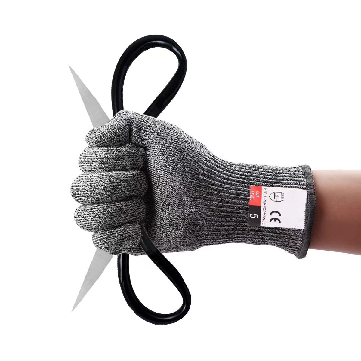 Food Grade Hand Protection Anti Cut dipping Slaughter Mitten Kitchen Carpentry Garden Hand sleeve Safety Gloves