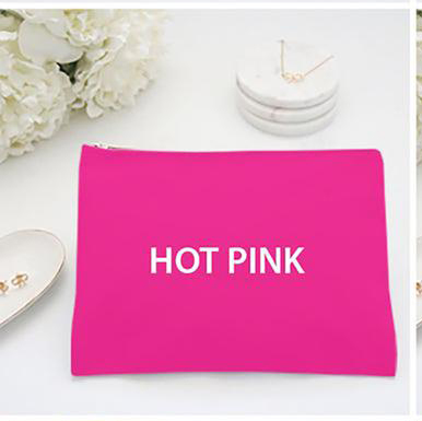 Low MOQ Gift Shop  Blank Plain Cotton Canvas Cosmetic Bag  Cotton Canvas Travel Makeup Bag pouch