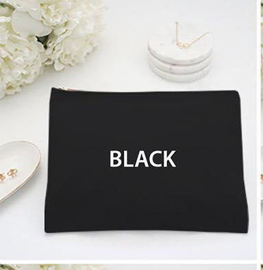 Low MOQ Gift Shop  Blank Plain Cotton Canvas Cosmetic Bag  Cotton Canvas Travel Makeup Bag pouch