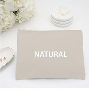 Low MOQ Gift Shop  Blank Plain Cotton Canvas Cosmetic Bag  Cotton Canvas Travel Makeup Bag pouch