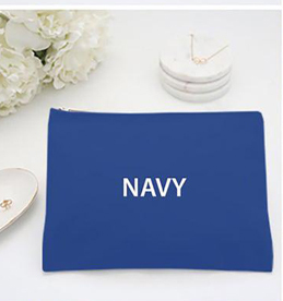 Low MOQ Gift Shop  Blank Plain Cotton Canvas Cosmetic Bag  Cotton Canvas Travel Makeup Bag pouch