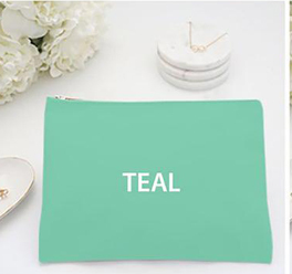 Low MOQ Gift Shop  Blank Plain Cotton Canvas Cosmetic Bag  Cotton Canvas Travel Makeup Bag pouch