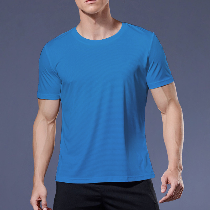 Men's T-shirt Sport 100% Polyester Sublimation T Shirt  Printing Blank T Shirts For Men 2022