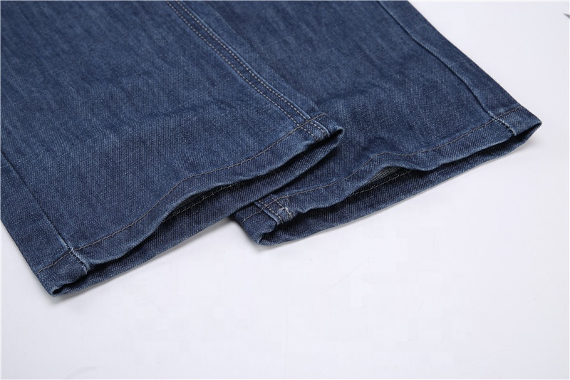 d regular long blue man jeans zipper fly add  embroider pockets by 