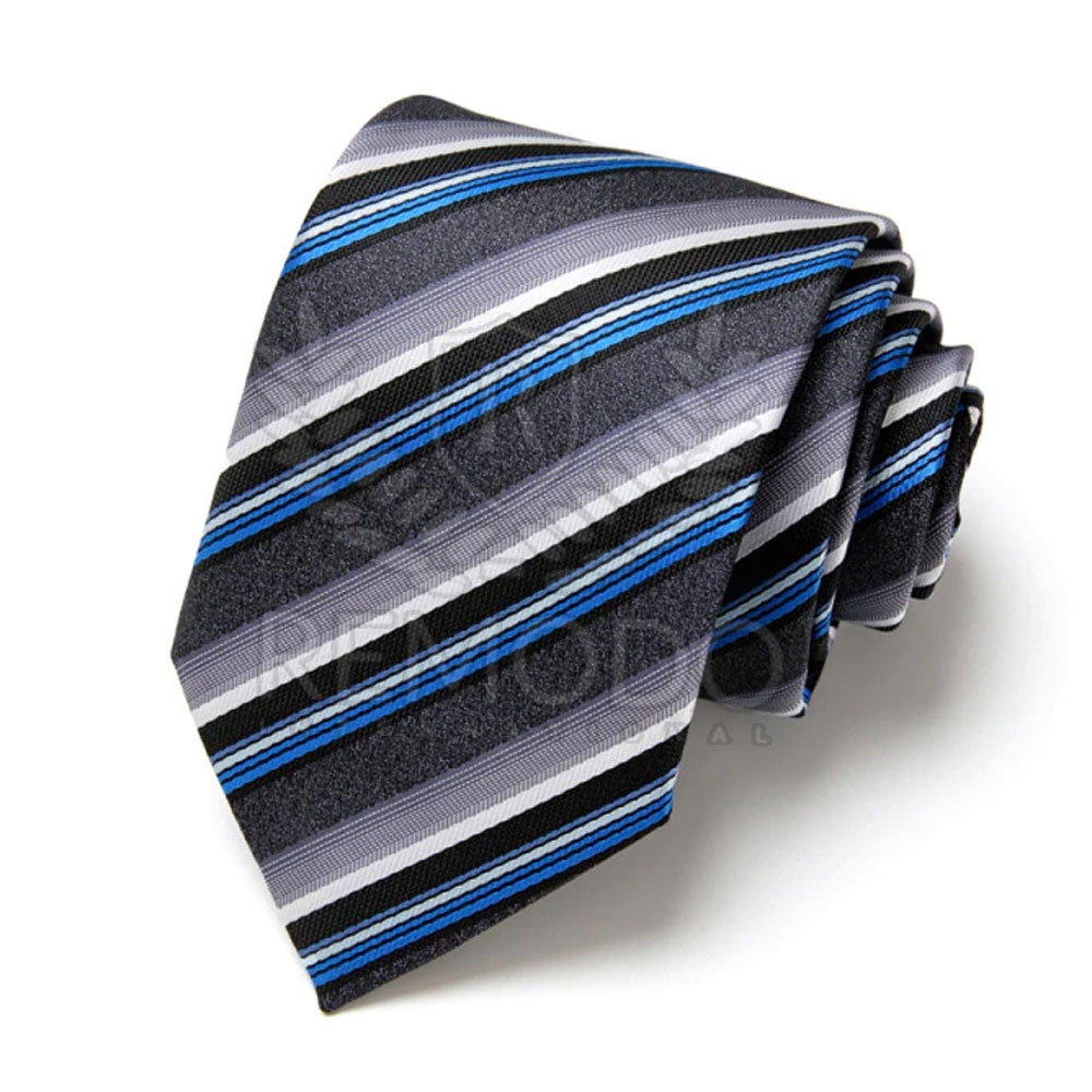 Personalized Printing Design Polyester and Silk Fabric Woven Necktie Men's  Ties
