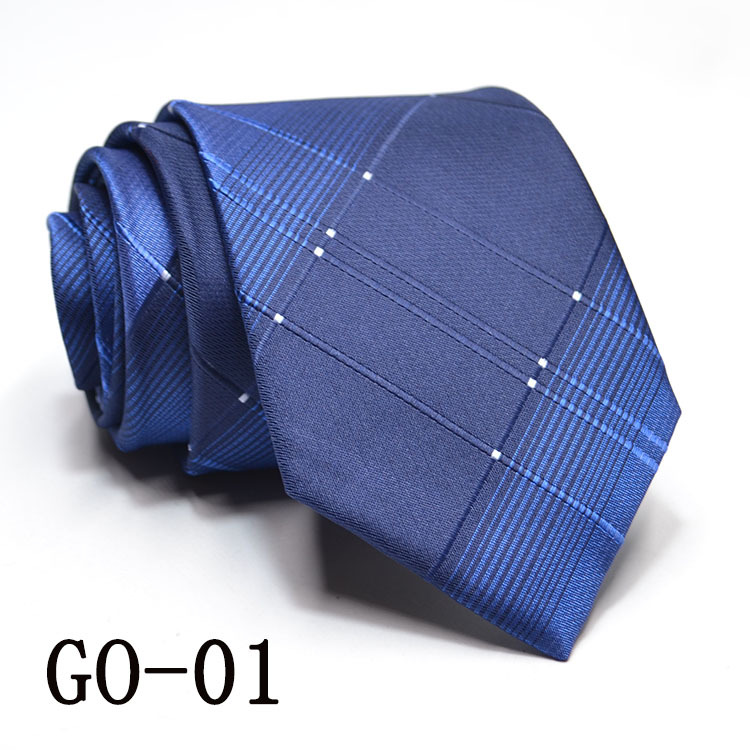 Nanchang Auyan Professional Silk Necktie Corbatas Business Tie Yarn Dyed Woven Men Silk Neck Cravat Ties