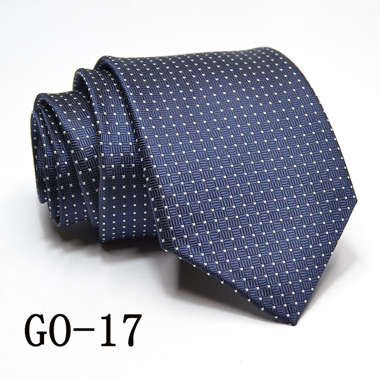 Nanchang Auyan Professional Silk Necktie Corbatas Business Tie Yarn Dyed Woven Men Silk Neck Cravat Ties