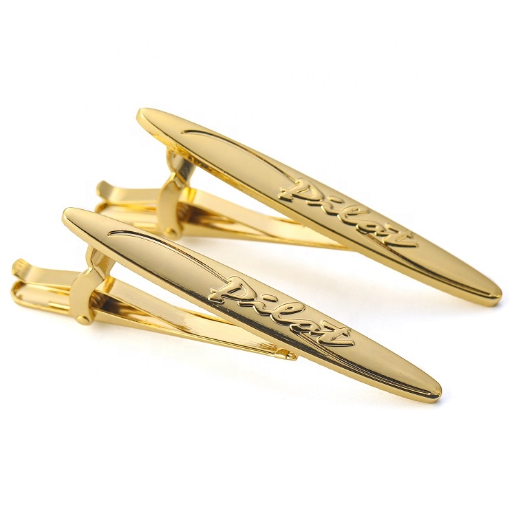  gold silver neck Tie Clip  tie bar tie pin for men