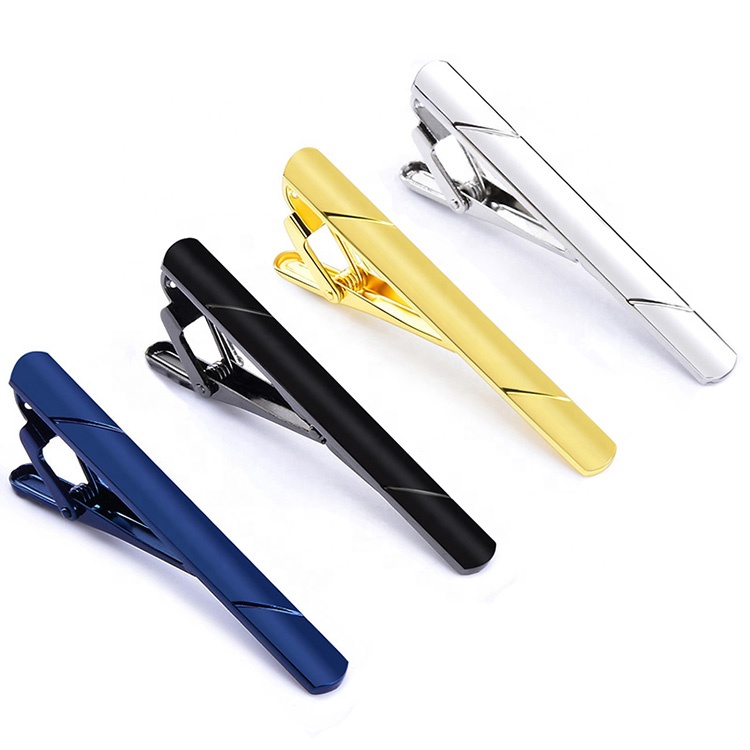  gold silver neck Tie Clip  tie bar tie pin for men