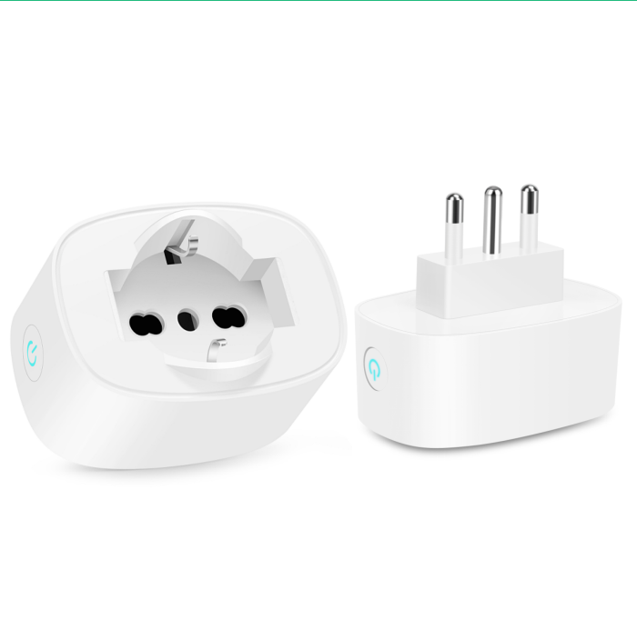 Italy Standard New Arrival Device Products for Smart Home 16A Wireless Wifi Electric Plug Socket