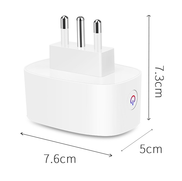 Italy Standard New Arrival Device Products for Smart Home 16A Wireless Wifi Electric Plug Socket