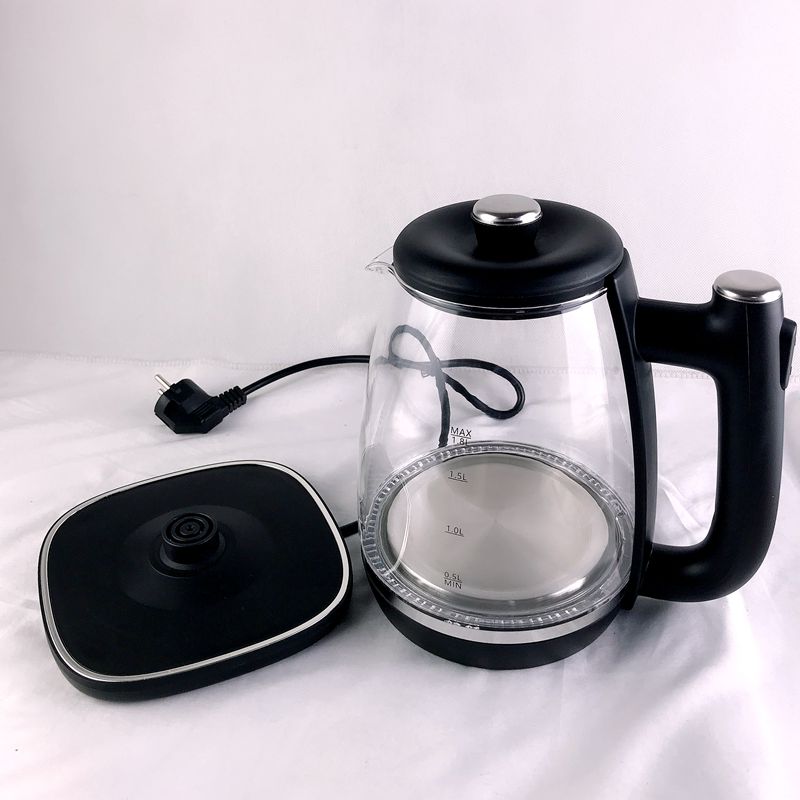 Kitchen appliances in 1.8L Kettle and teapot Milk boiler coffee teapot glass electric kettle cordless kettle