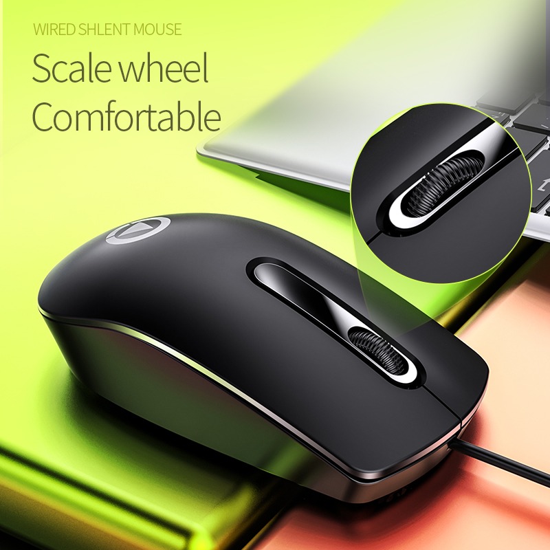 Best seller G9 office wired mouse portable breathing light computer ergonomic mouse for computer accessories