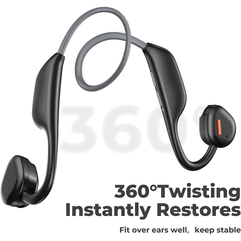 Bloothooth neckband gaming sport Air conduction earphones headphones headset Blue tooth accessories wireless