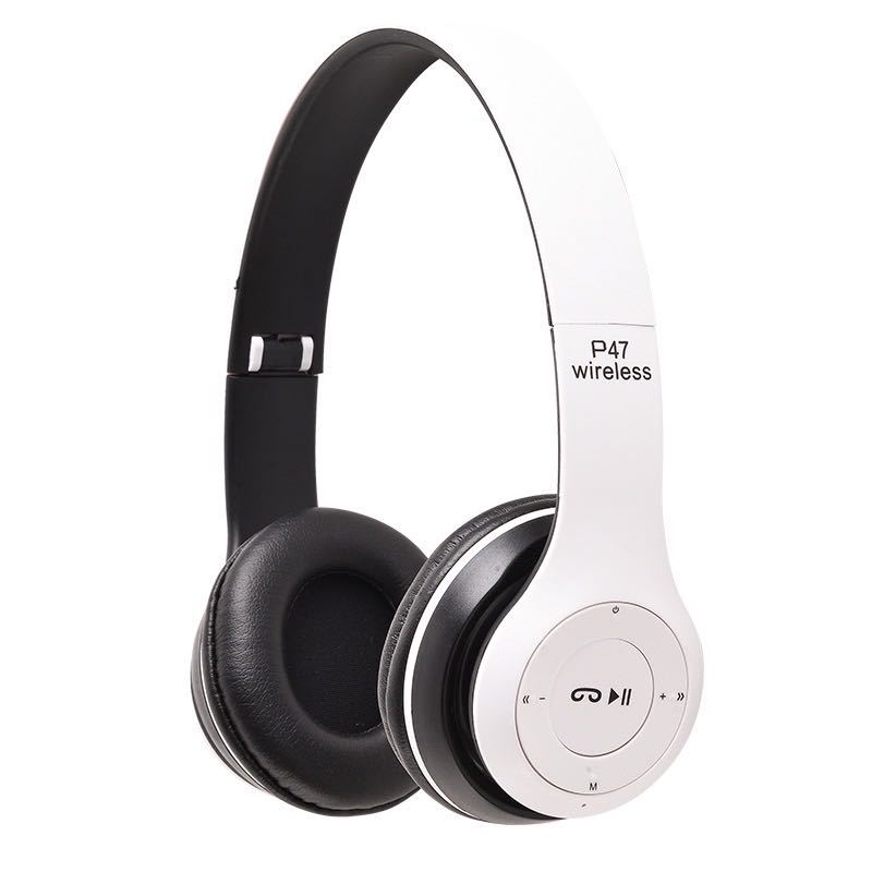 High quality  P47 wireless earphones headphones fone de ouvido BT foldable auriculares P47 headphone headset