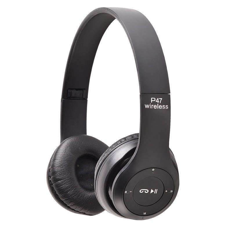 High quality  P47 wireless earphones headphones fone de ouvido BT foldable auriculares P47 headphone headset