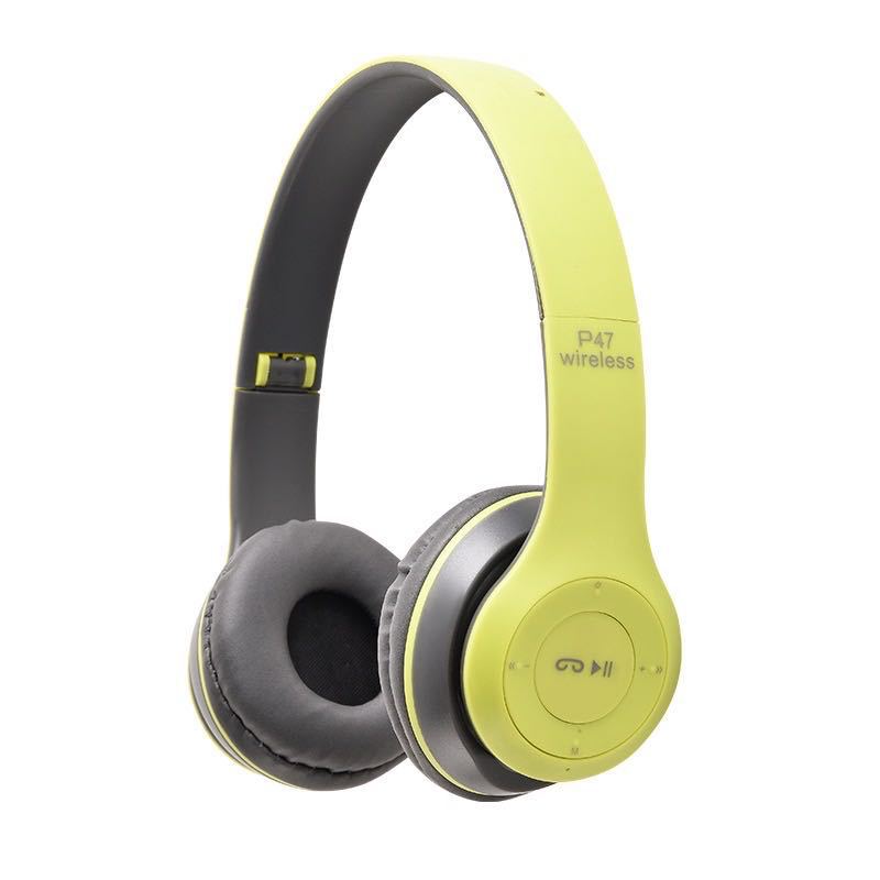 High quality  P47 wireless earphones headphones fone de ouvido BT foldable auriculares P47 headphone headset