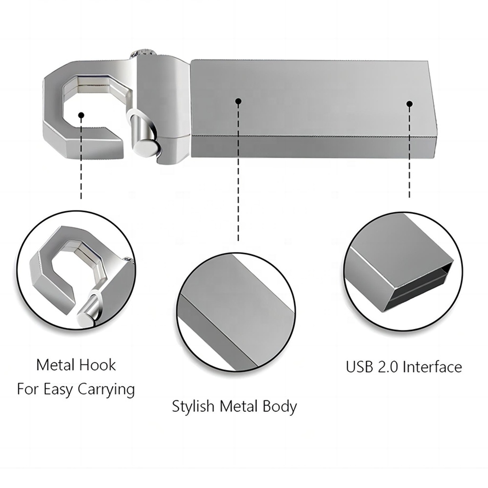 Mini Metal Key Computer 4 Gb 4Gb 32Gb 64Gb 128 256 Gb 512Gb 2 4 Tb 8Tb 16Tb 3.0 Usb Flash Drive 2Gb 16 Gb  With Lo