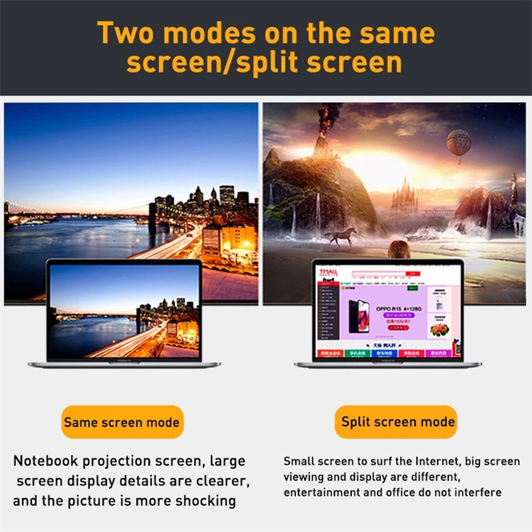 Type C To HDTV/DP/Mini DP Converter Female To Female USB C HD Video Converter For Macbook Pro 4K Display Port Adapter