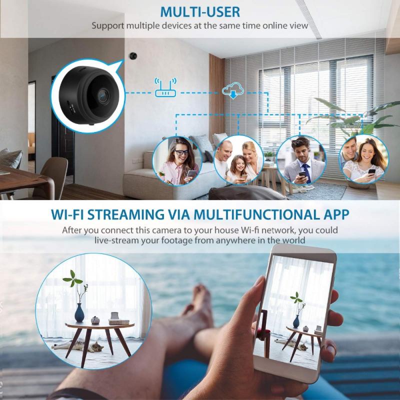 A9 Mini Camera WiFi Camera 1080p HD Micro Voice Recorder Wireless Mini Camcorders Video Surveillance IP Camera Home Secu