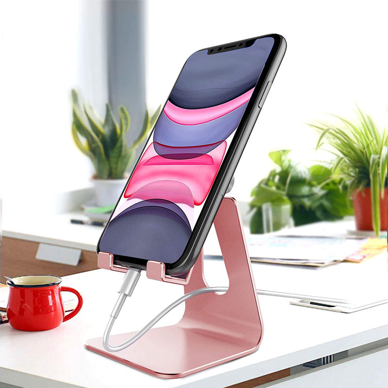 2023 Universal Office Accessories Phone Accessory Display Dock Aluminum Cell Phone Stand