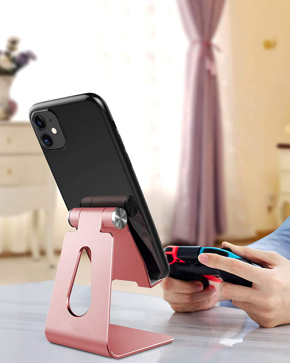 2023 Universal Office Accessories Phone Accessory Display Dock Aluminum Cell Phone Stand