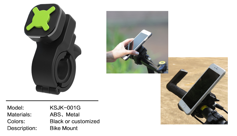 Bike Phone cell phone accessories Bicycle Handlebar Fall prevention with rotatable bikes phones holders mounted