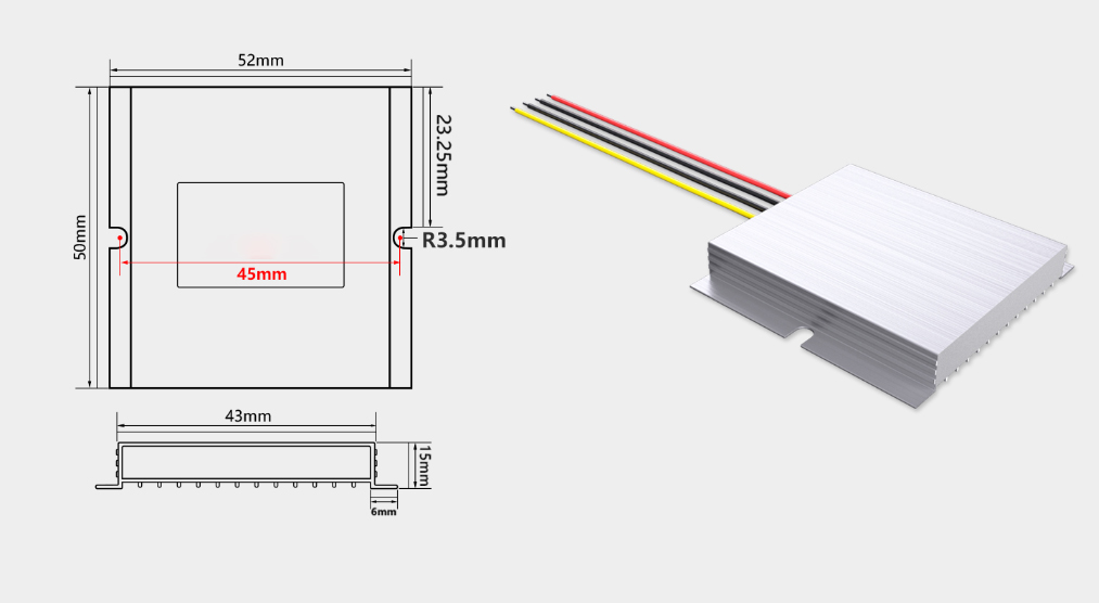 IPS-DTD48S243 Made in China  design 36VDC/48VDC to 24VDC 3A converter 48v to 24v dc to dc converter price