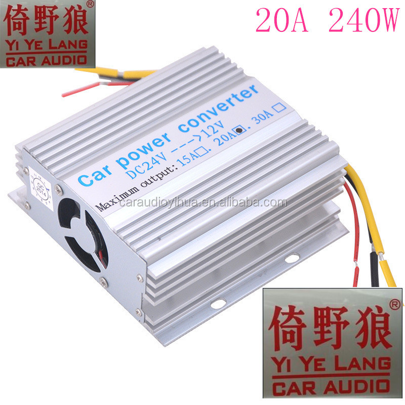 20A 24v dc to 12v dc converter
