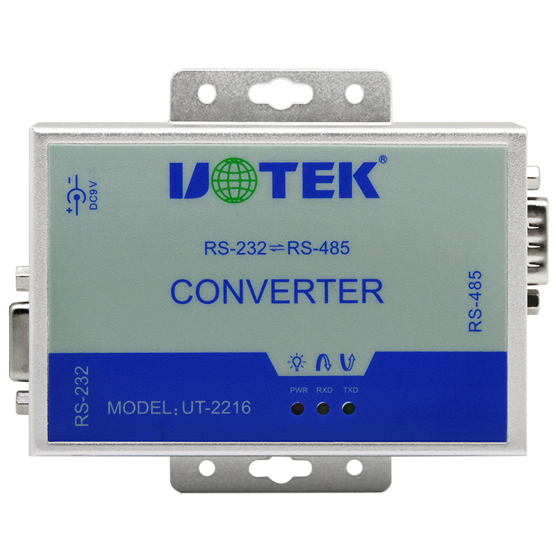 RS232 to RS485 Serial Converter Adapter RS232 to RS485 Converter RS232 to Ethernet Converter UOTEK UT-2216