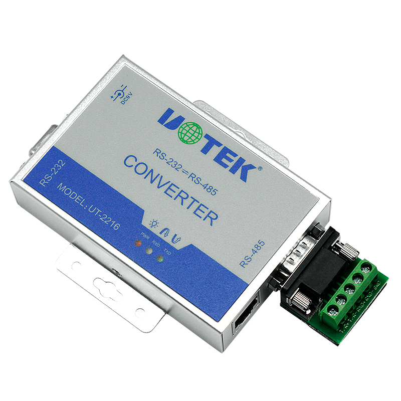 RS232 to RS485 Serial Converter Adapter RS232 to RS485 Converter RS232 to Ethernet Converter UOTEK UT-2216