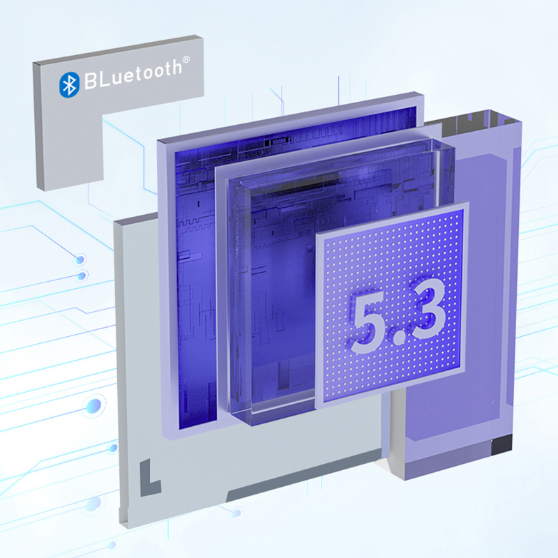 YX06 2022 Good Quality Handsfree Transparent Earphones TWS Wilress Earbuds Gaming Headphones