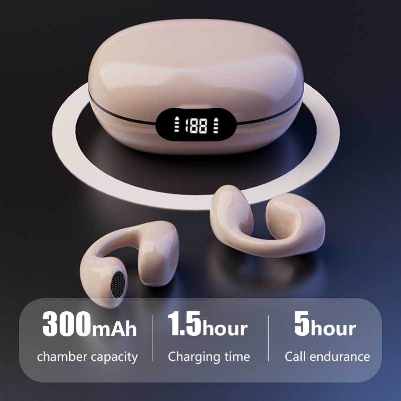 2023  H21   Earbud and In-Ear Headphones Low Delay Touch Headset Half-ear Noise Reduction Earbuds