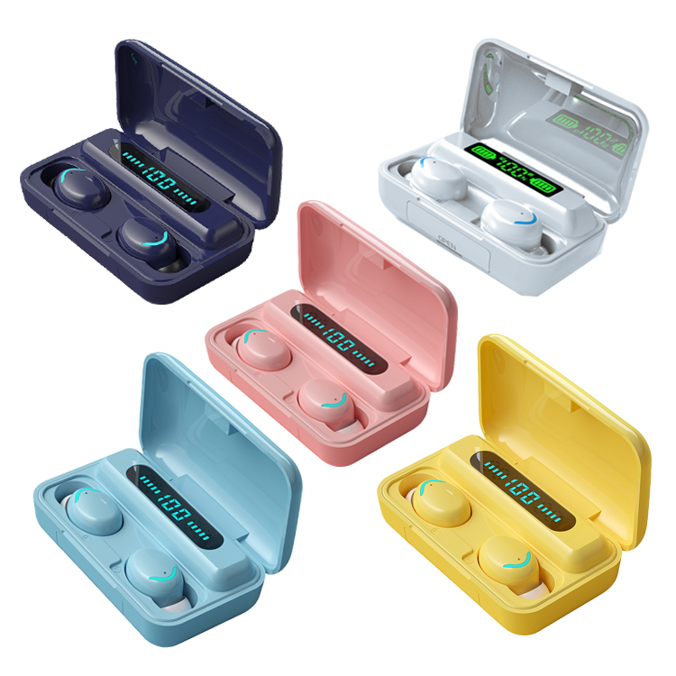 TWS Earphones Gaming Earphone Headphone F9 Earbuds Headset Headphones f9-5 Earphone Wireless Earbuds