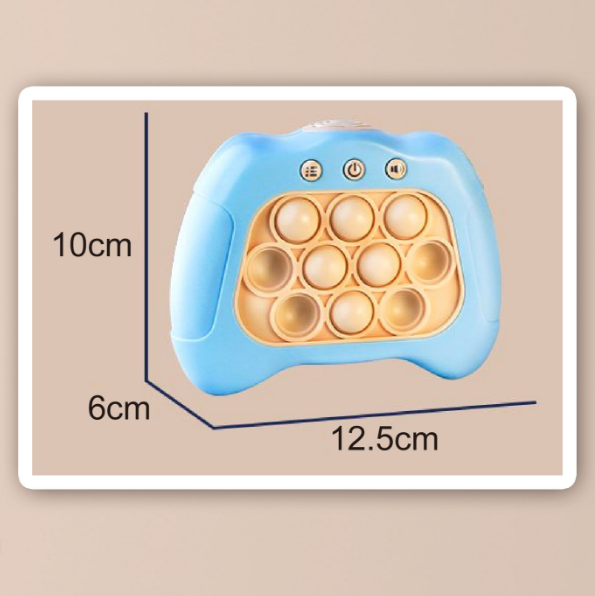 Quick push Game Electronic Pop Light Up Electronic Game Popping Sensory Fidget Toys Puzzle Fidget Game Toys For Kids