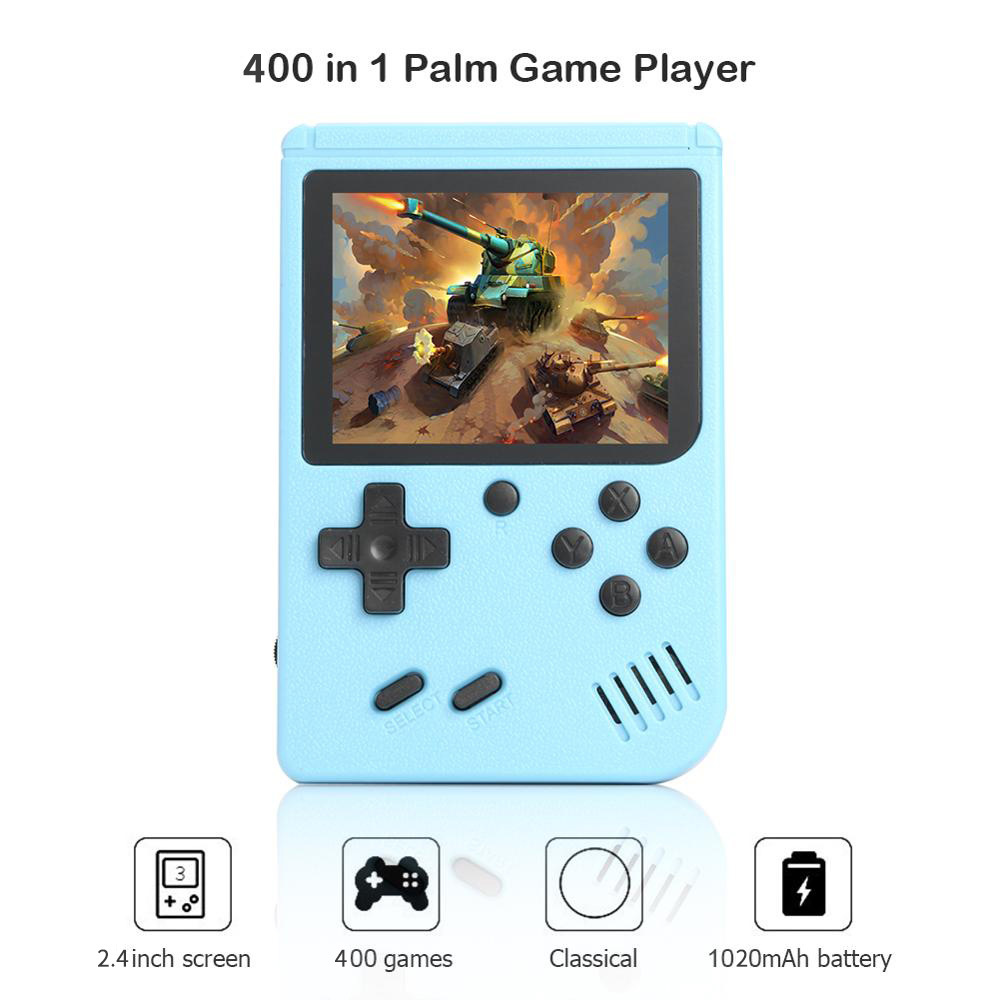 400 In 1 MINI Games Handheld Game Console Players Portable Retro Video Game Consoles Boy 8 Bit 3.0 Inch Color LCD Screen