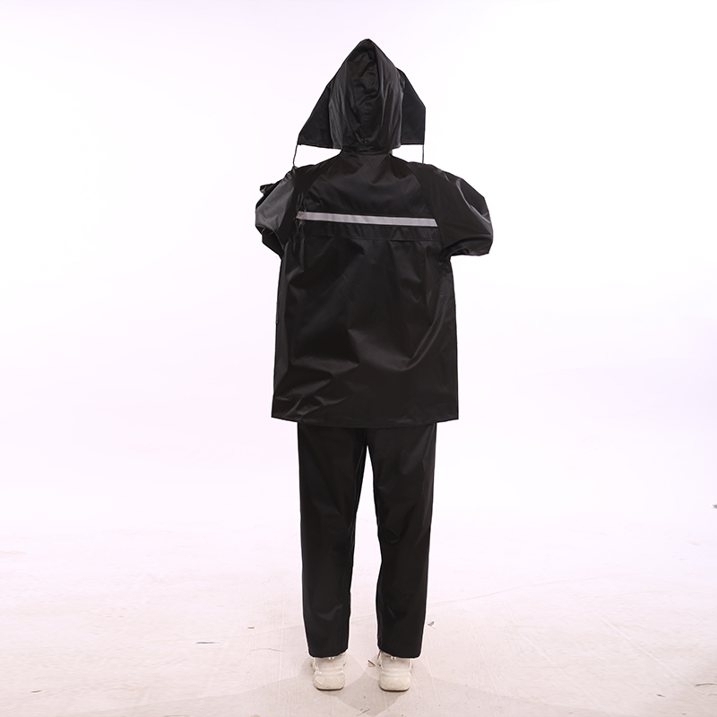 Waterproof Breathable raincoat Safety reflective strip Durable rain gear Jacket trousers