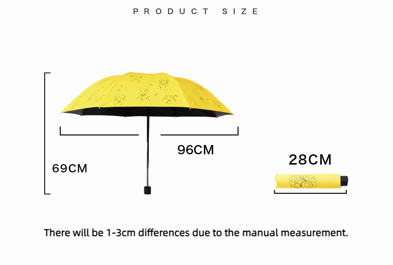 4 Colors Small Pocket Folding Pencil Umbrella Ultra-thin Light Mini Umbrella Rain Women Umbrella for Men Sun Rain Gear