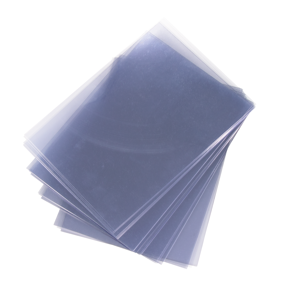 PVC Binding Sheet A4 Size Clear PVC Rigid Sheet For Book Cover