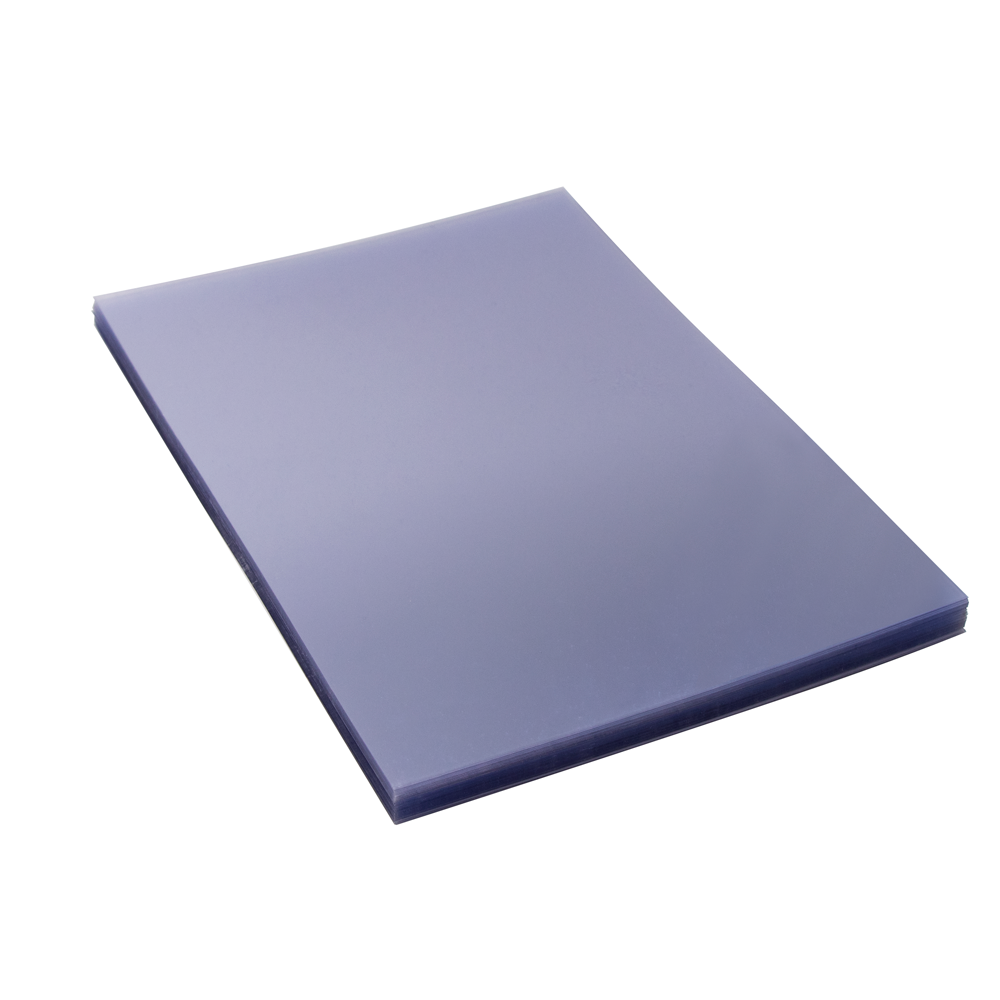 PVC Binding Sheet A4 Size Clear PVC Rigid Sheet For Book Cover