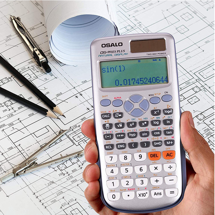 OSALO High Quality 417 Function Scientific Calculator Price, os-991es plus for Students